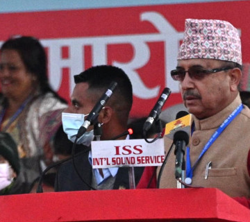 महाधिवेशनबाट एकता, दृढता र समर्पणको सन्देश बोकेर कांग्रेस जनतामाझ जानुपर्छ :  पूर्णबहादुर खड्का